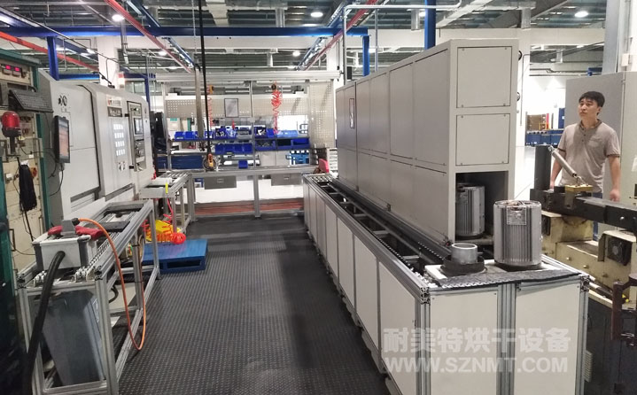 自動(dòng)烘干線,電機(jī)熱套及冷卻線